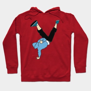 handstand-yoga apose Hoodie